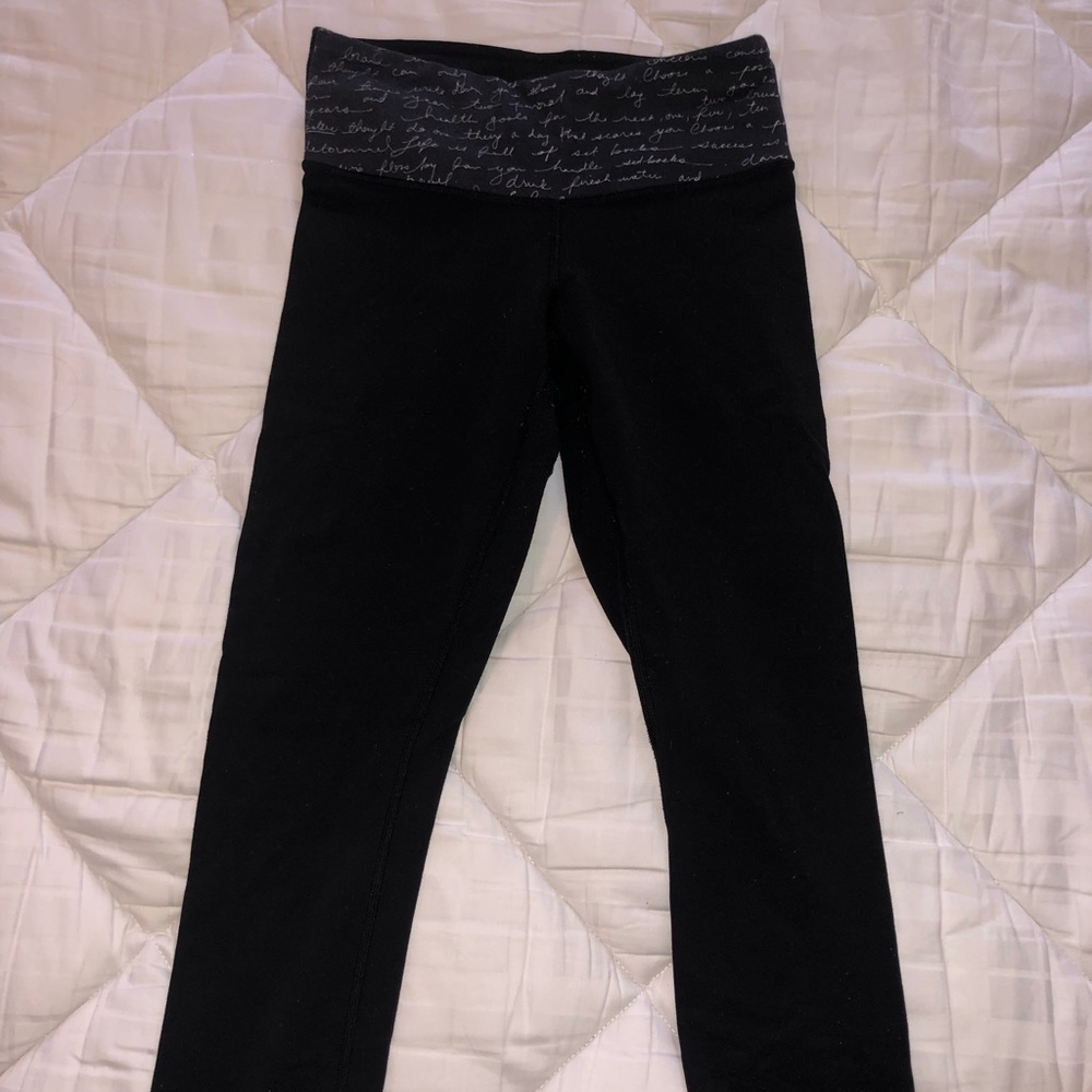 Lululemon athletica wunder under crop leggings